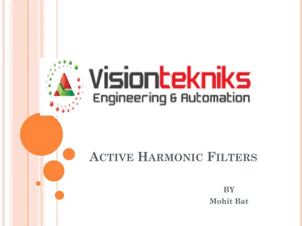 Manufacturers of Active Harmonic Filters