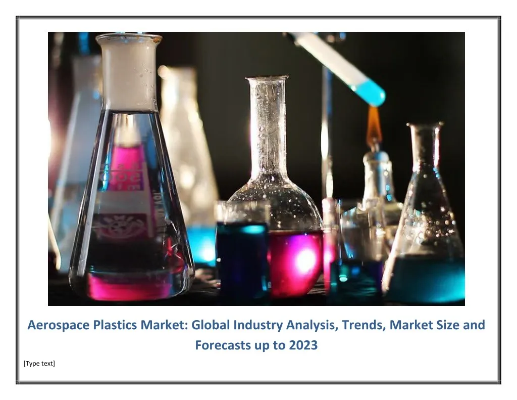aerospace plastics market global industry