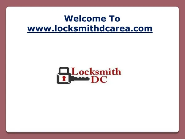 Locksmith DC Area