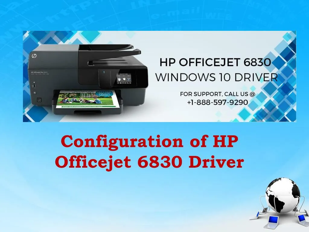 configuration of hp officejet 6830 driver
