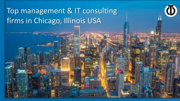 Top management & IT consulting firms in Chicago, Illinois USA