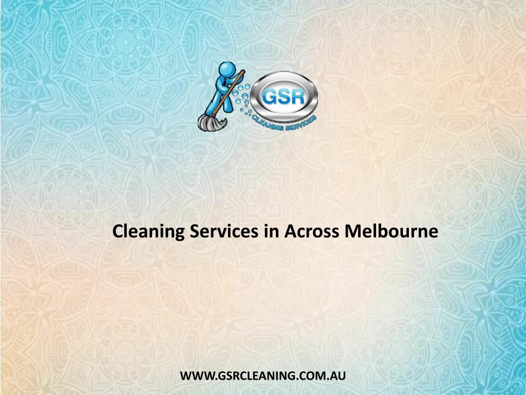 cleaning services in across melbourne