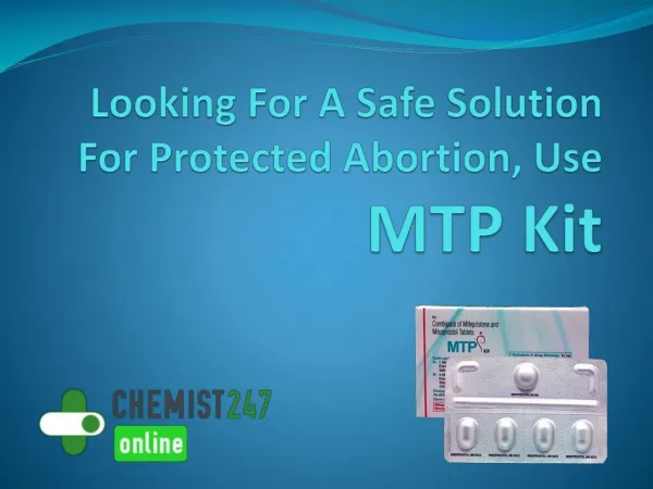 Get The Best Abortion Process At Home With MTP Kit