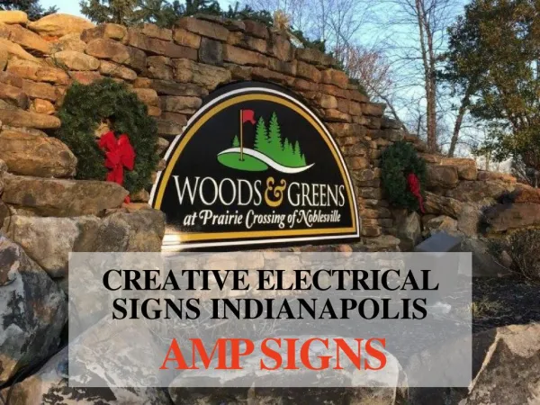 Creative Electrical Signs Indianapolis