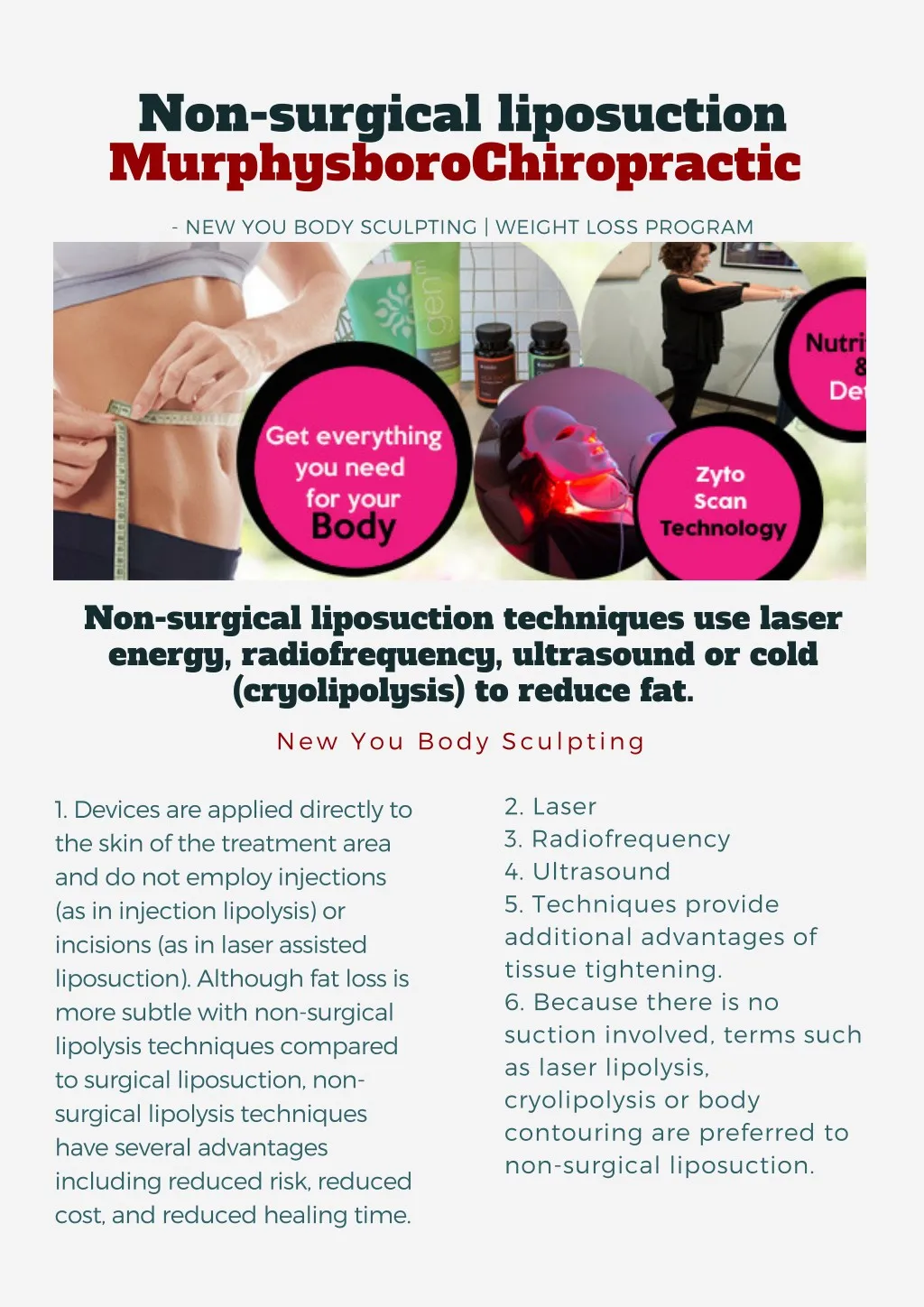 non surgical liposuction murphysborochiropractic