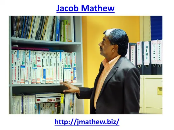 Meet with Jacob Mathew one of the best marketing consultant in UAE