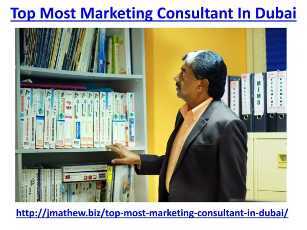 Here you can find top most marketing consultant in Dubai