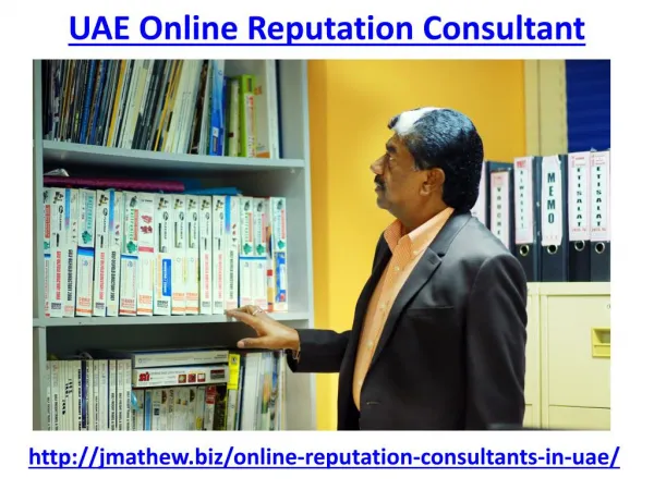 Meet with best online reputation consultant UAE