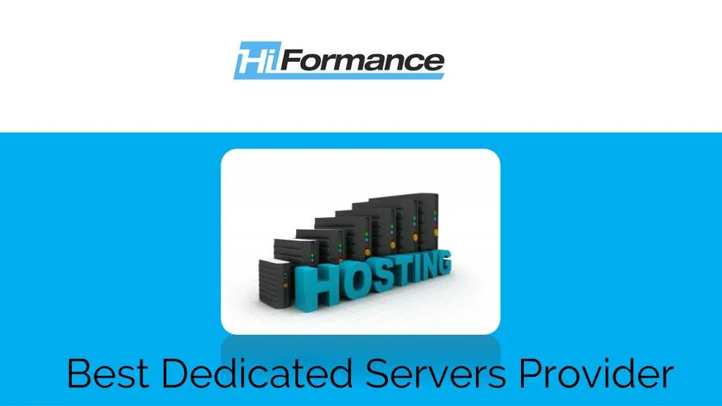 best dedicated servers provider