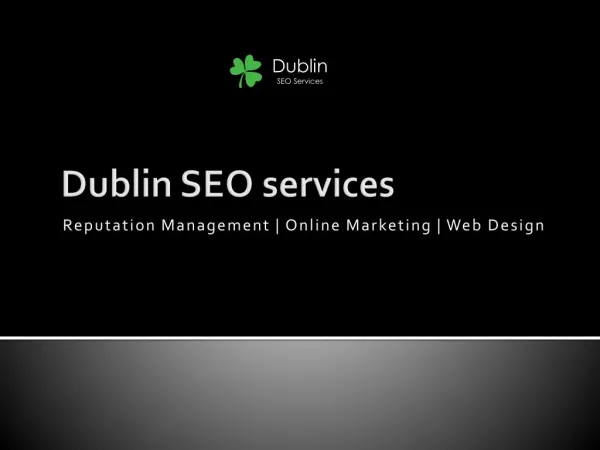 Dublin SEO services