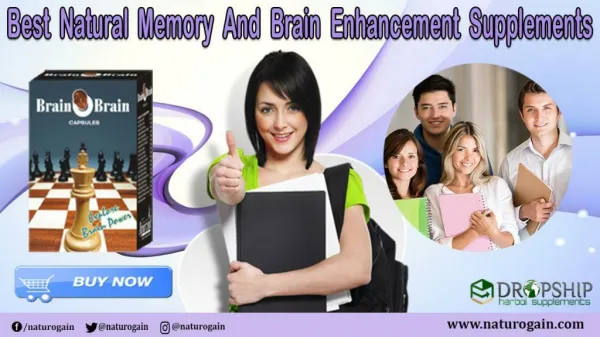 Best Natural Memory and Brain Enhancement Supplements