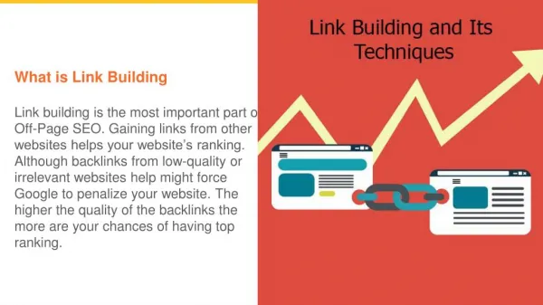 Link Building and its Techniques