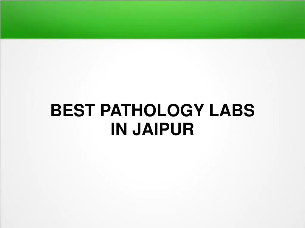 best pathology labs in jaipur