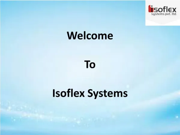 Cold Room Panels Manufacturers in India | Isoflex Systems