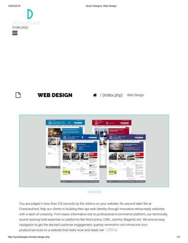 Quick Designs- Web Design