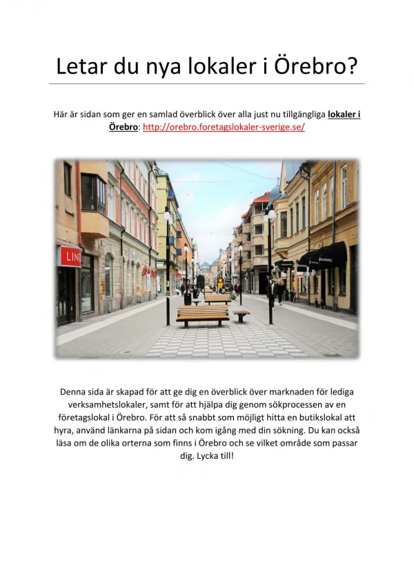 letar du nya lokaler i rebro