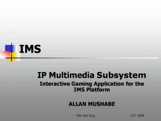 IMS - slide 1