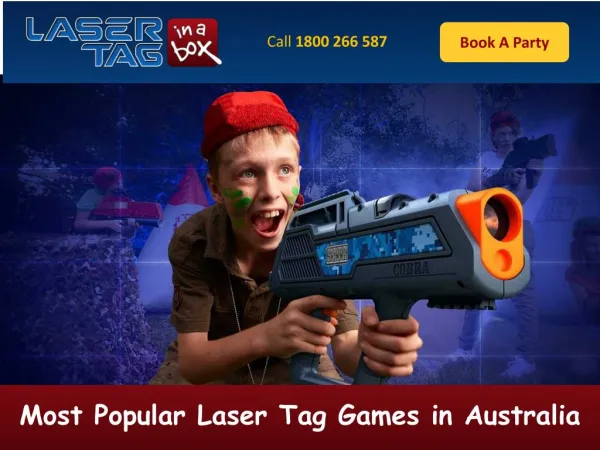Most Popular Laser Tag Games in Australia