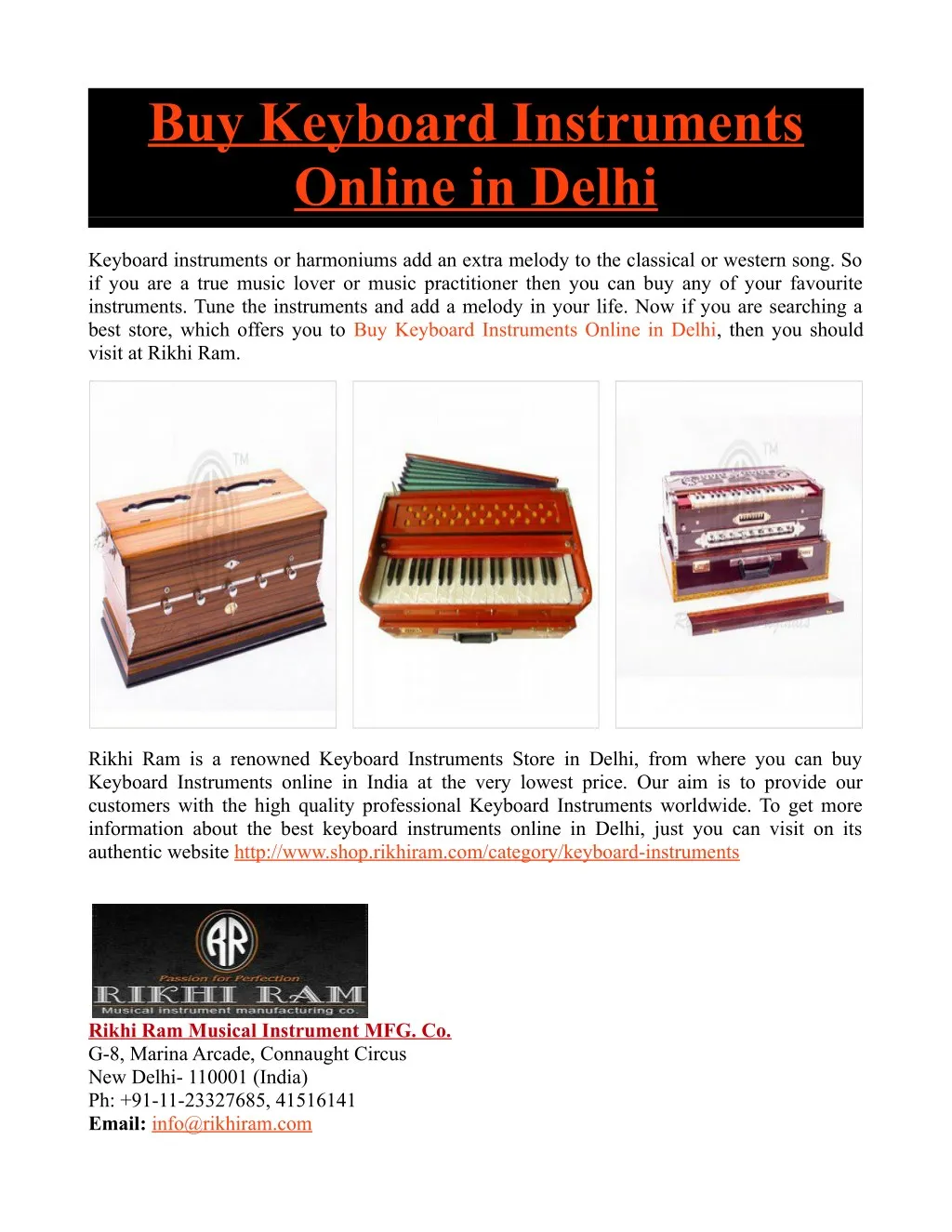 buy keyboard instruments online in delhi
