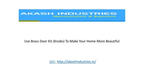 url http akashindustries in