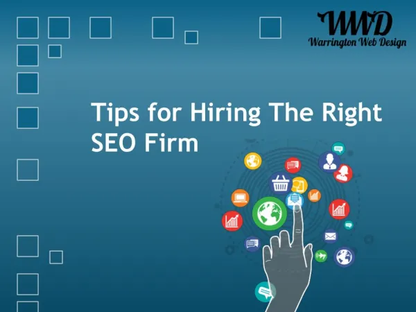 Tips for Hiring The Right SEO Firm