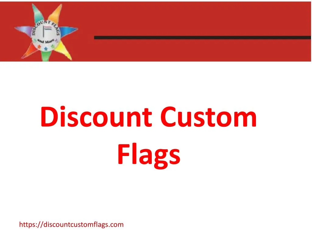 discount custom flags