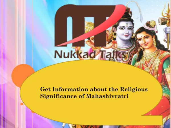 Get Information about the Religious Significance of Mahashivratri