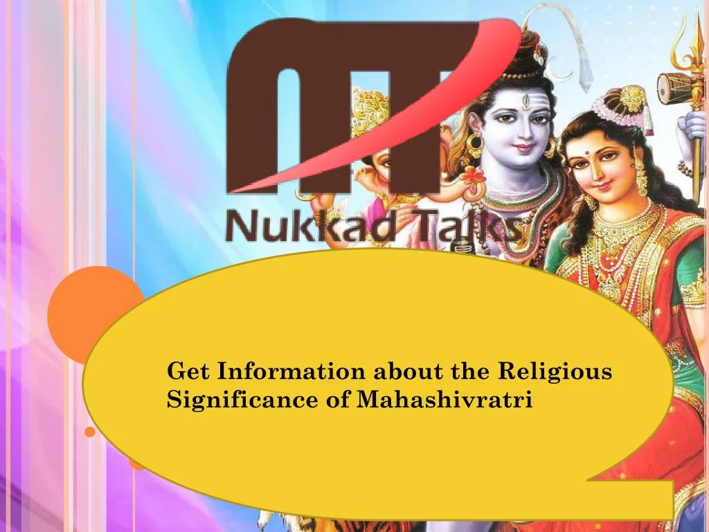get i nformation about the religious significance of m ahashivratri