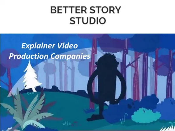 Explainer Video Production Companies