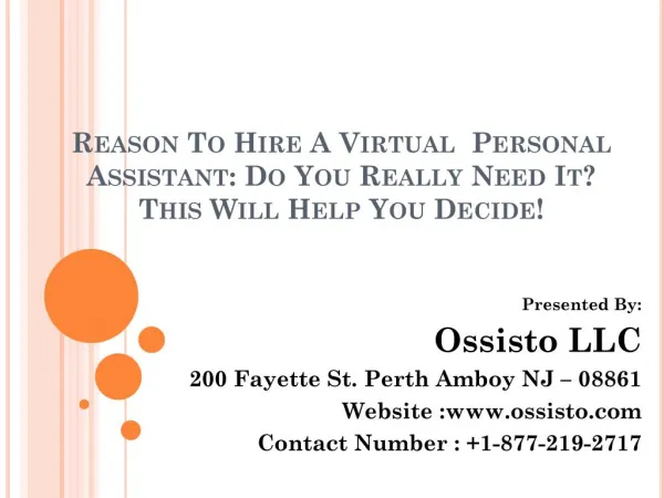 Reason to hire a virtual assistant: Do You Really Need It? This Will Help You Decide!
