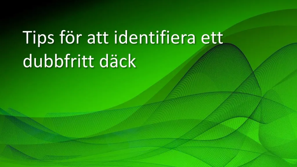 tips f r att identifiera ett dubbfritt d ck