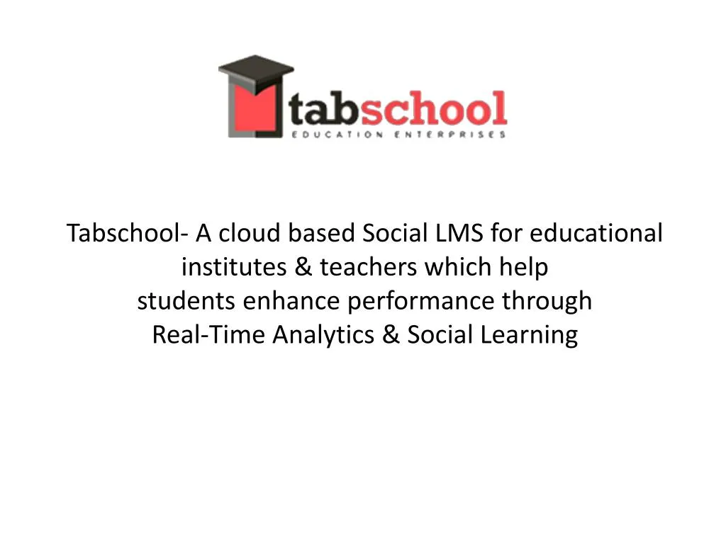 tabschool a cloud based social