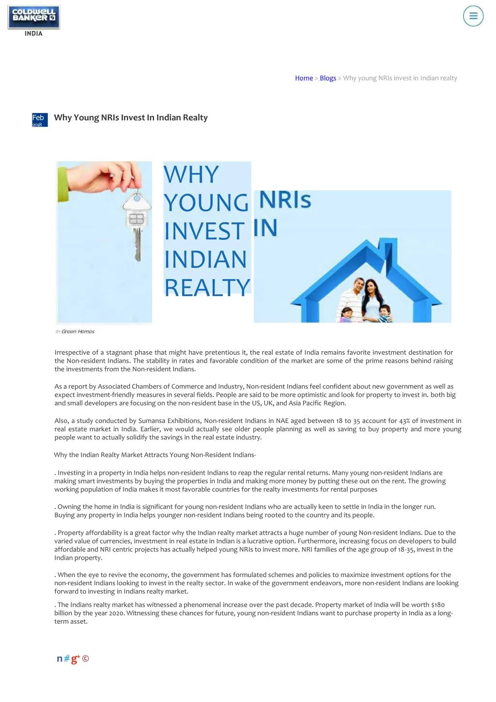 home blogs why young nris invest in indian realty