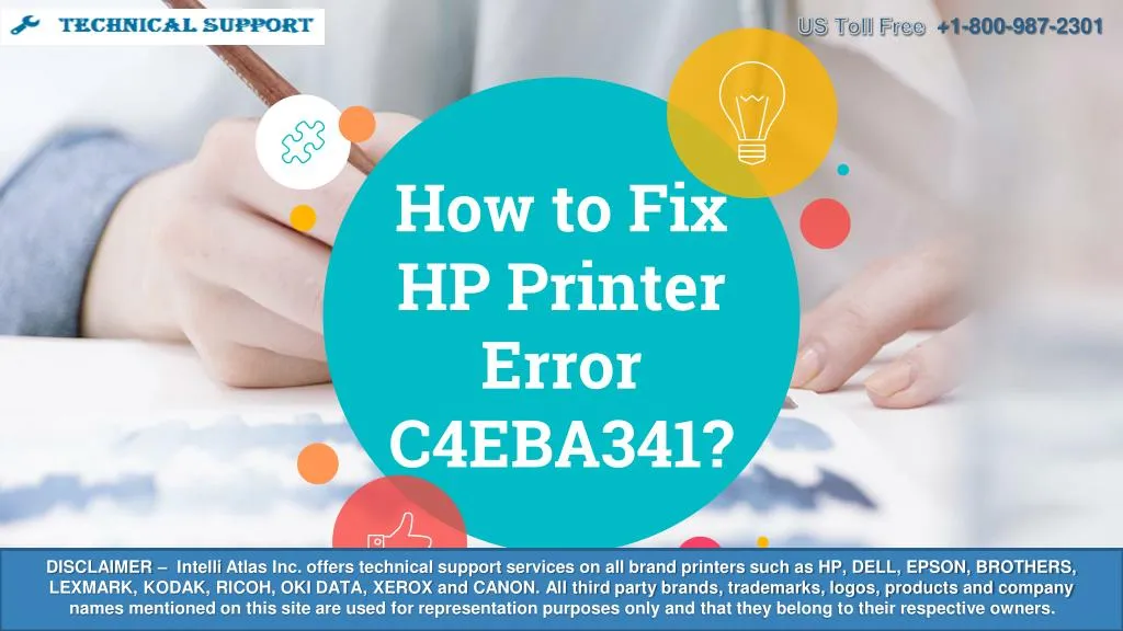 how to fix hp printer error c4eba341