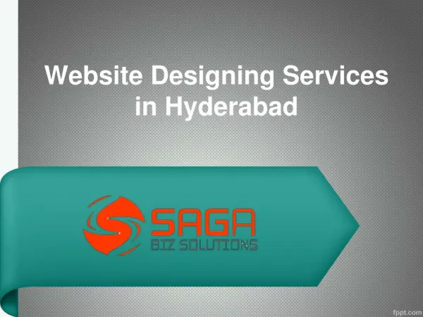 Best Web Development Company Hyderabad, web designing services in Hyderabad â€“ Saga Bizsolutions