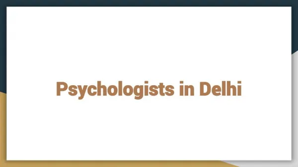 Psychologist in Delhi - Book Instant Appointment, Consult Online, View Fees, Feedbacks | Lybrate