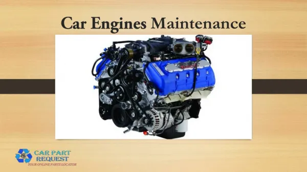 Used Engines Maintenance Tips