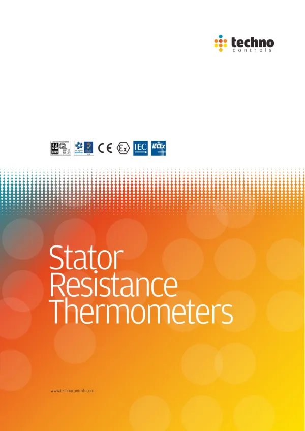 Stator Resistance Temperature Sensors - Brochure