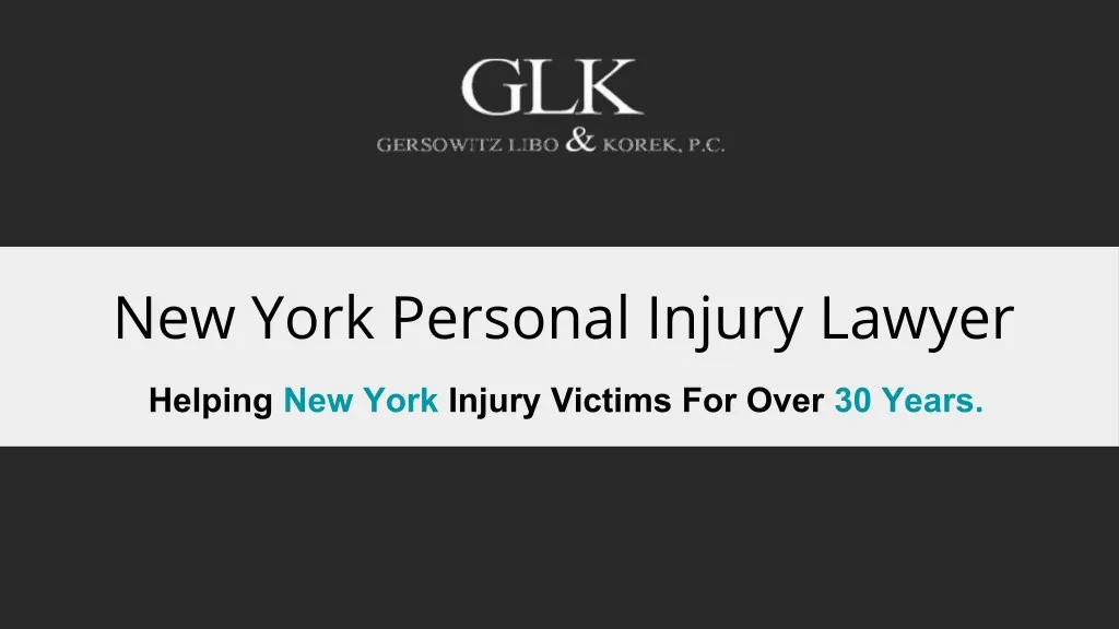 new york personal injury lawyer