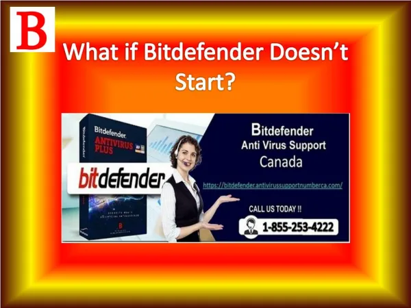 What if Bitdefender Doesnâ€™t Start?