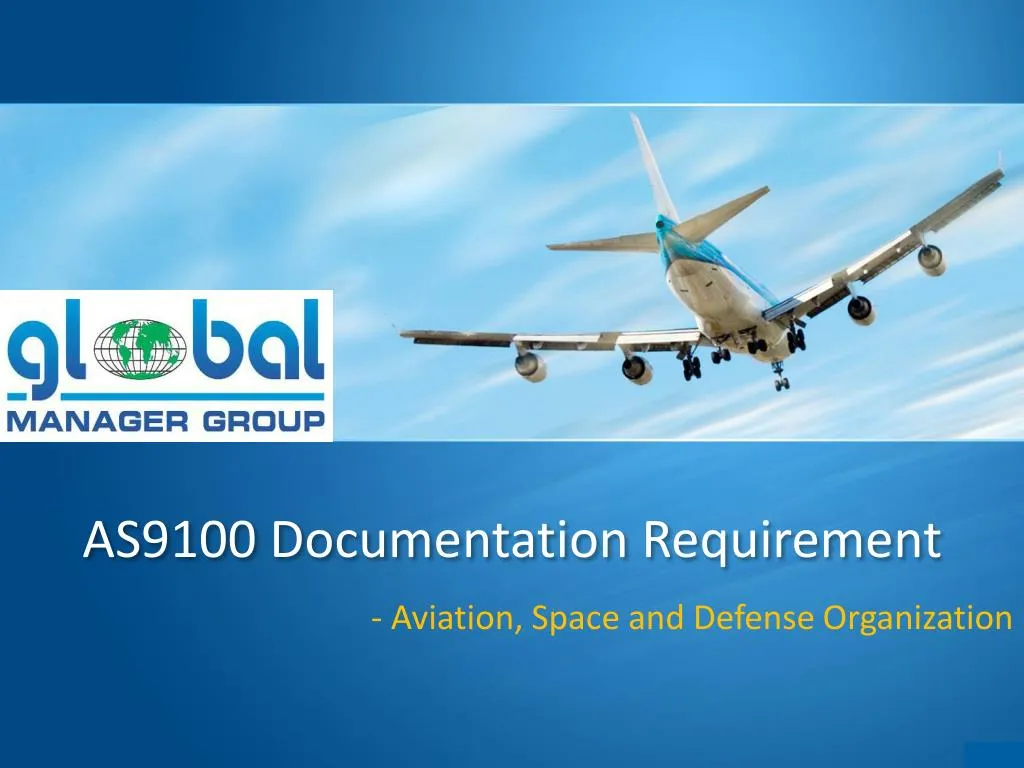 as9100 documentation requirement