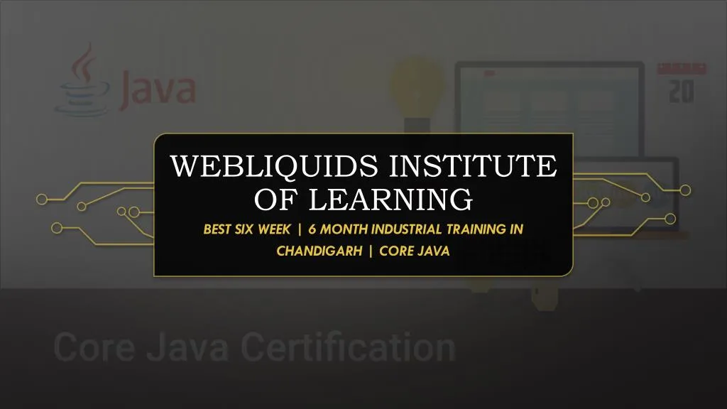 webliquids institute of learning