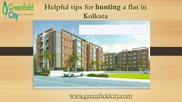 Helpful tips for hunting a flat in Kolkata