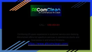Professional Commercial Cleaner in Brisbane - slide 1