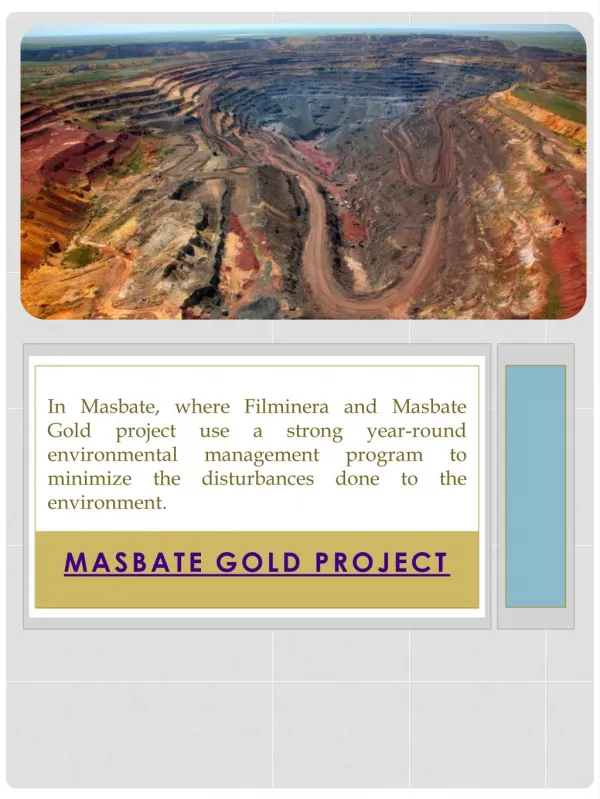 Masbate Gold Project