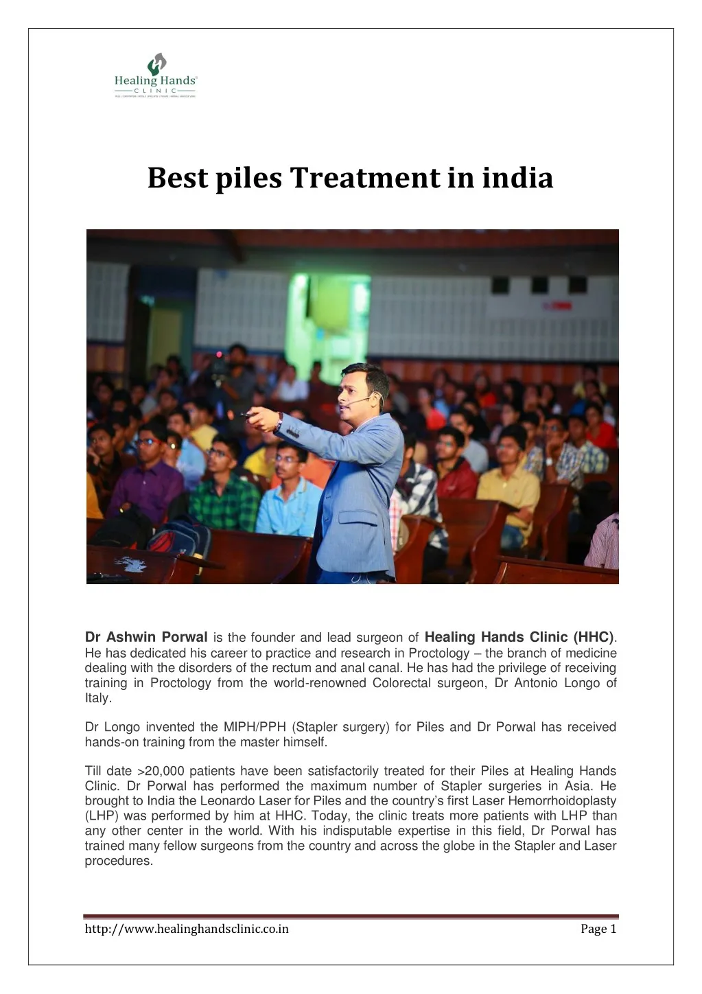 best piles treatment in india