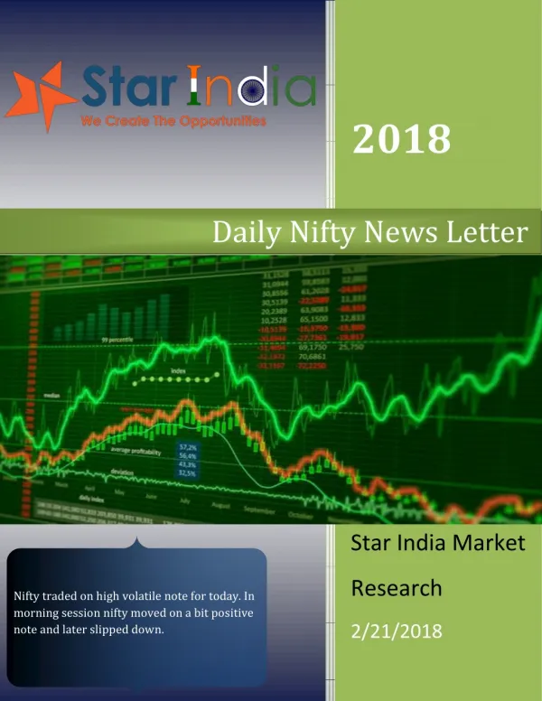 Best Stock & Investment Advisor- Star India Market Research