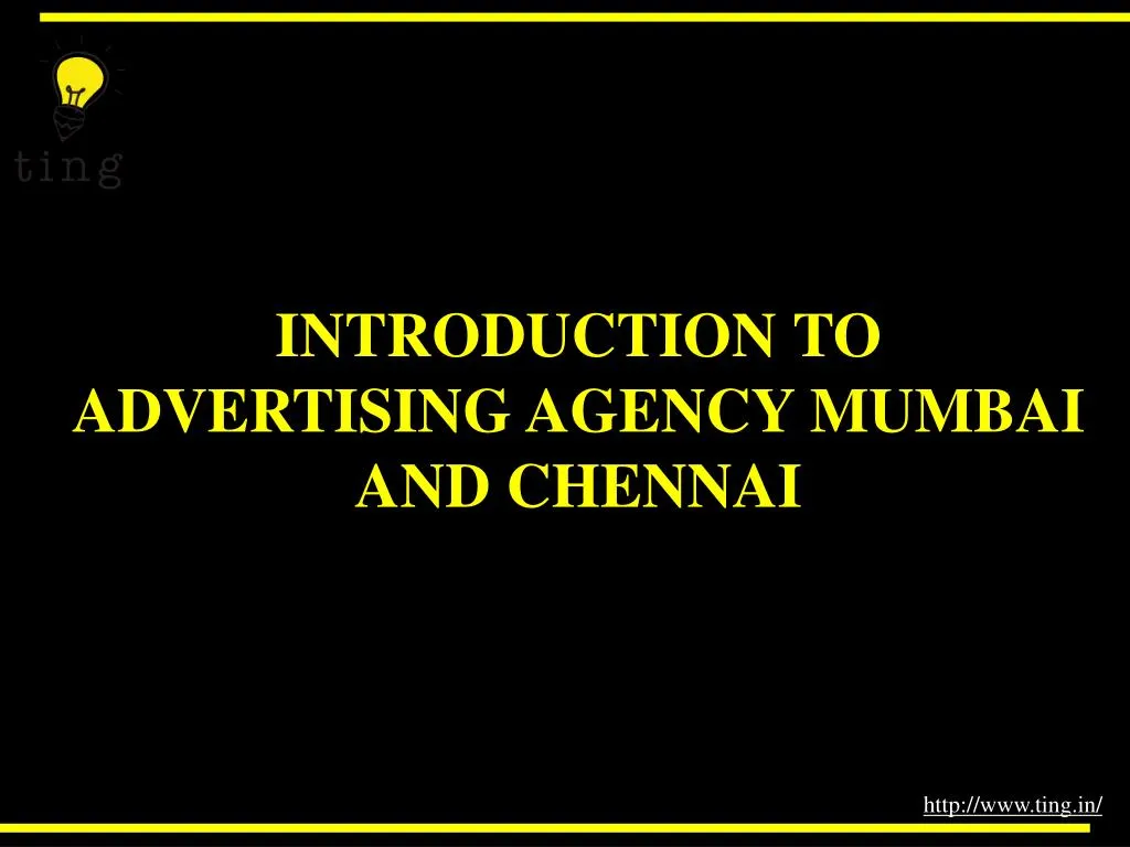introduction to advertising agency mumbai