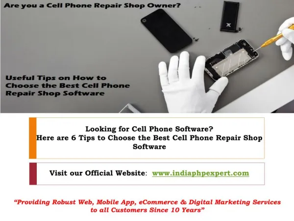 Useful 6 Tips on How to Choose the Best Cell Phone Repair Software!