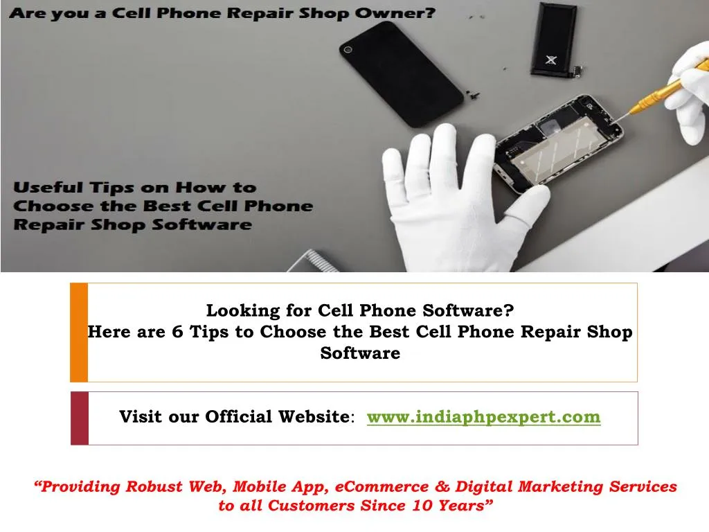 looking for cell phone software here are 6 tips